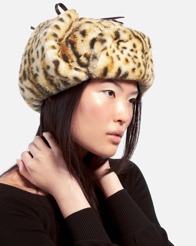 SNOW LEOPARD TRAPPER     KANGOL