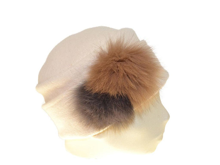 KIMBERLY WALKTOQUE POMPON NATUR - Hut - online.at