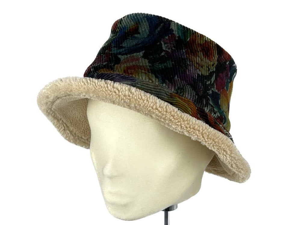 POUPETTE REVERSIBLE GREVI VELVET MULTI - Hut - online.at