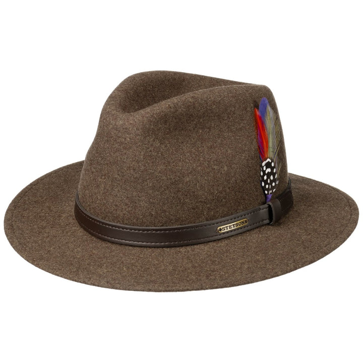 Powell Traveller Hut Woolfelt Stetson