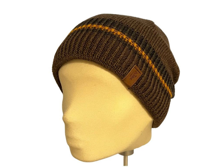 RANDLOSE COLOR STRIPES BRAUN - Hut - online.at