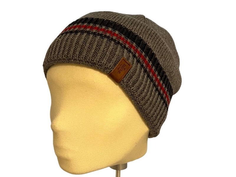 RANDLOSE COLOR STRIPES MITTELGRAU - Hut - online.at