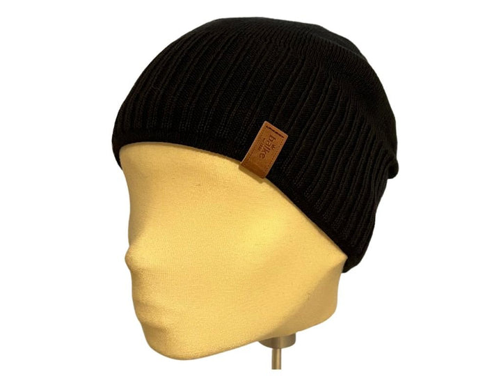 RANDLOSE MIT FLEECE SCHWARZ - Hut - online.at