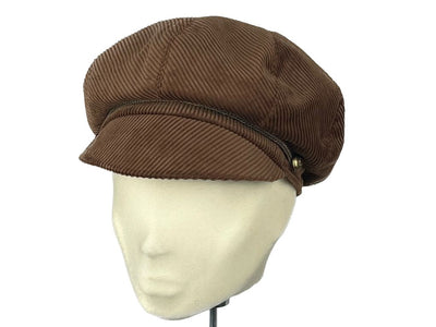 Retro Bonny Cord Mauerer Cognac - Hut - online.at