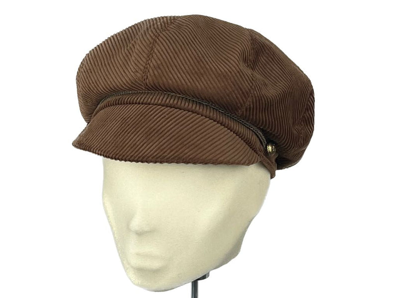 Retro Bonny Cord Mauerer Cognac - Hut - online.at