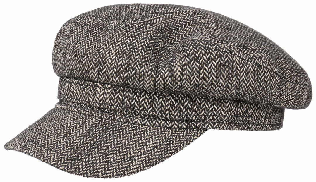 RIDERS CAP LINEN SILK STETSON GRAU 55 - Hut - online.at