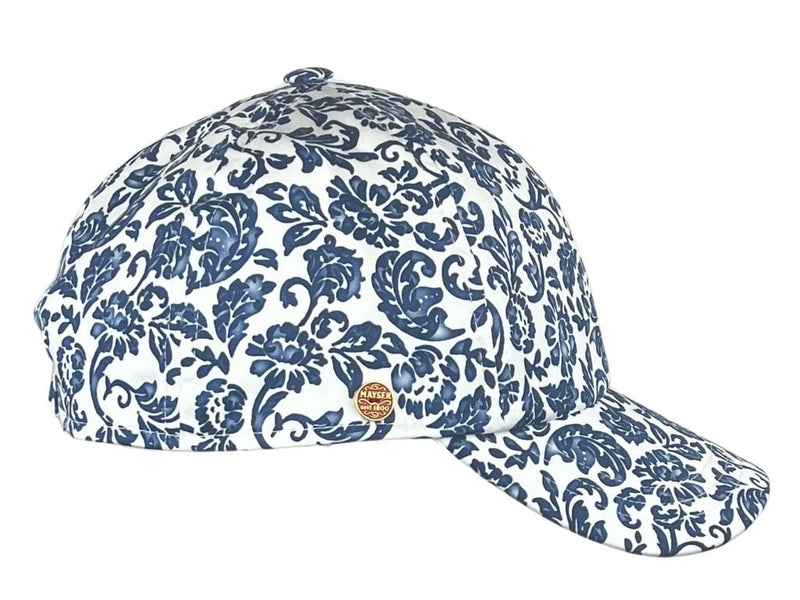 Rosie St.Tropez Mayser Blau Gemustert - Hut - online.at