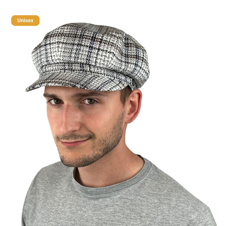 Sailor Panel Tartan Doria Light Grey - Hut - online.at
