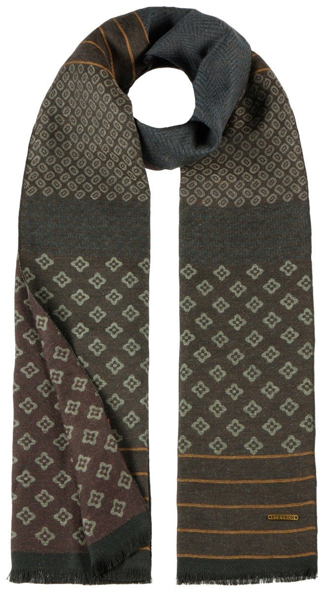 Schal Patchwork Stetson Grün - Hut - online.at