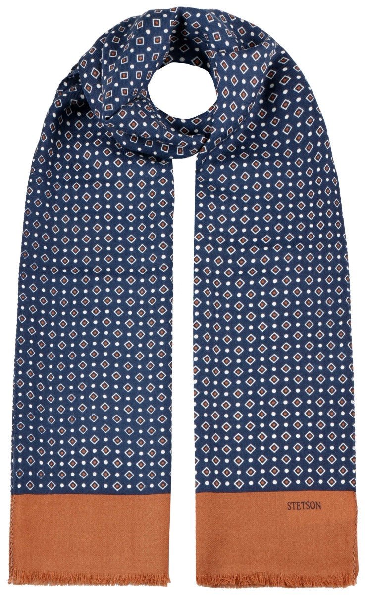 Schal Wolle/Silk Geometrics - Hut - online.at