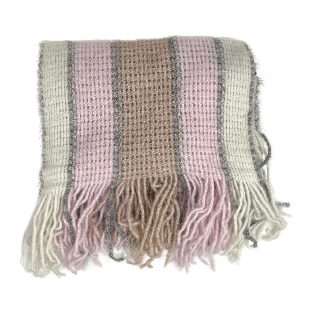 Sid Riga Trend Set aus Haube mit Schal Vizio Rosa - Hut - online.at