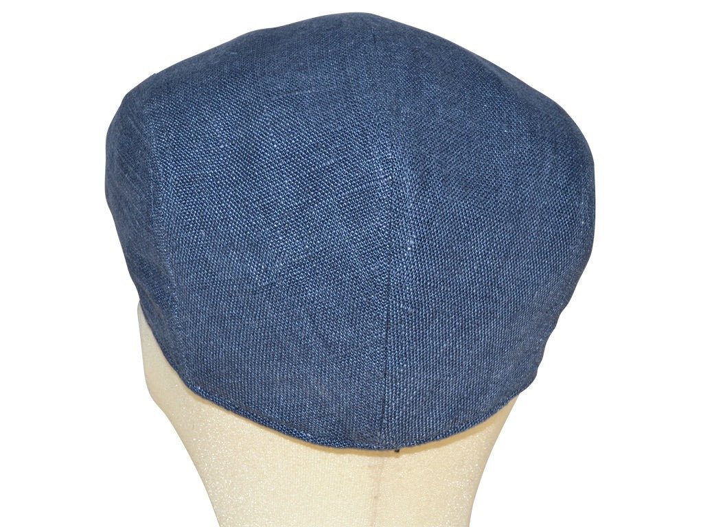 STRIPE WASHED LINEN MAUERER DENIM - Hut - online.at