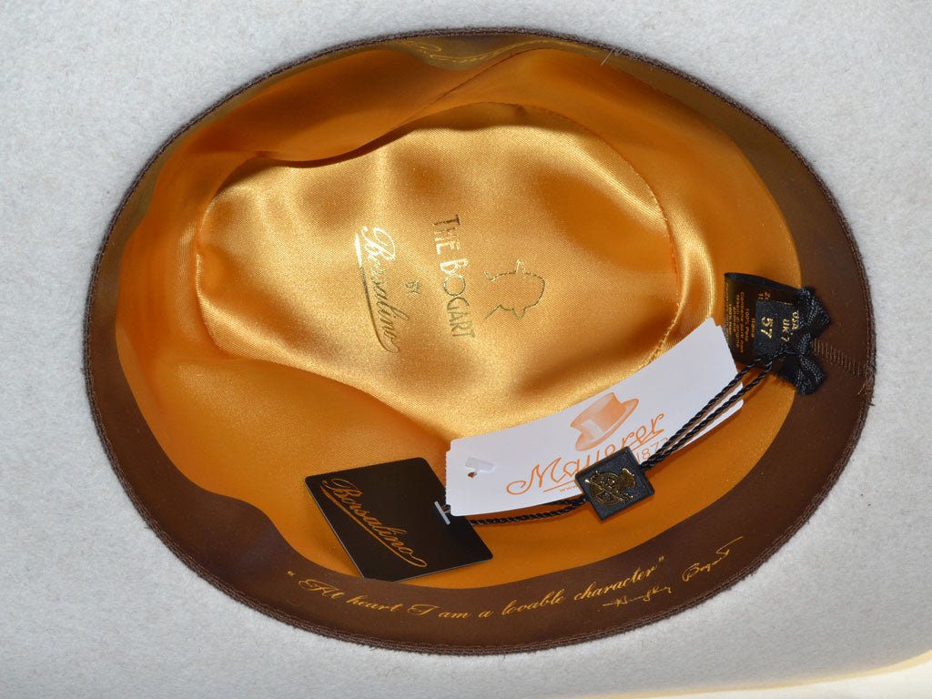 THE BOGART BY BORSALINO ALESSANDRIA SAND 56 - Hut - online.at