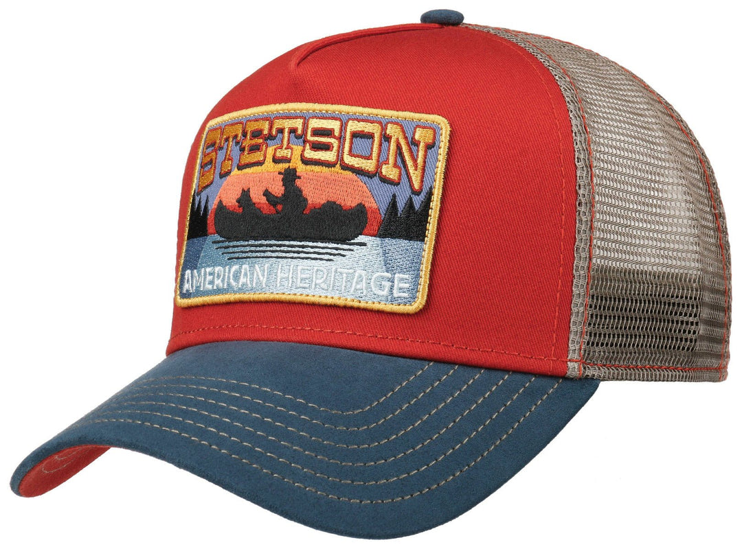 TRUCKER CAP CANOE STETSON NAVY - Hut - online.at