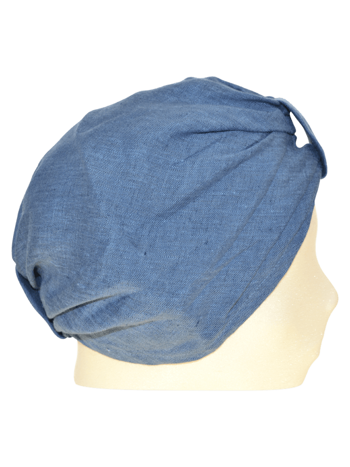 TURBAN UNI LEINEN JEANS - Hut - online.at