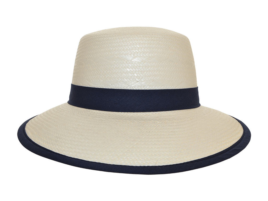 VISERA PANAMA BLEACHED VINTIMILLA NAVY - Hut - online.at