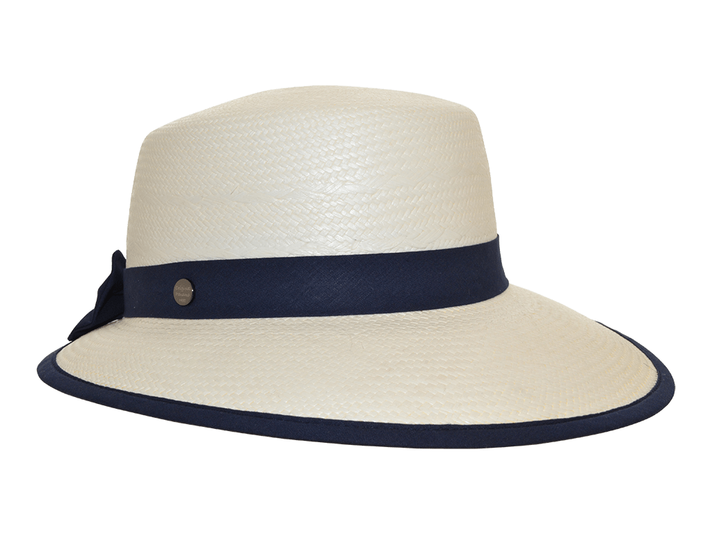 VISERA PANAMA BLEACHED VINTIMILLA NAVY - Hut - online.at