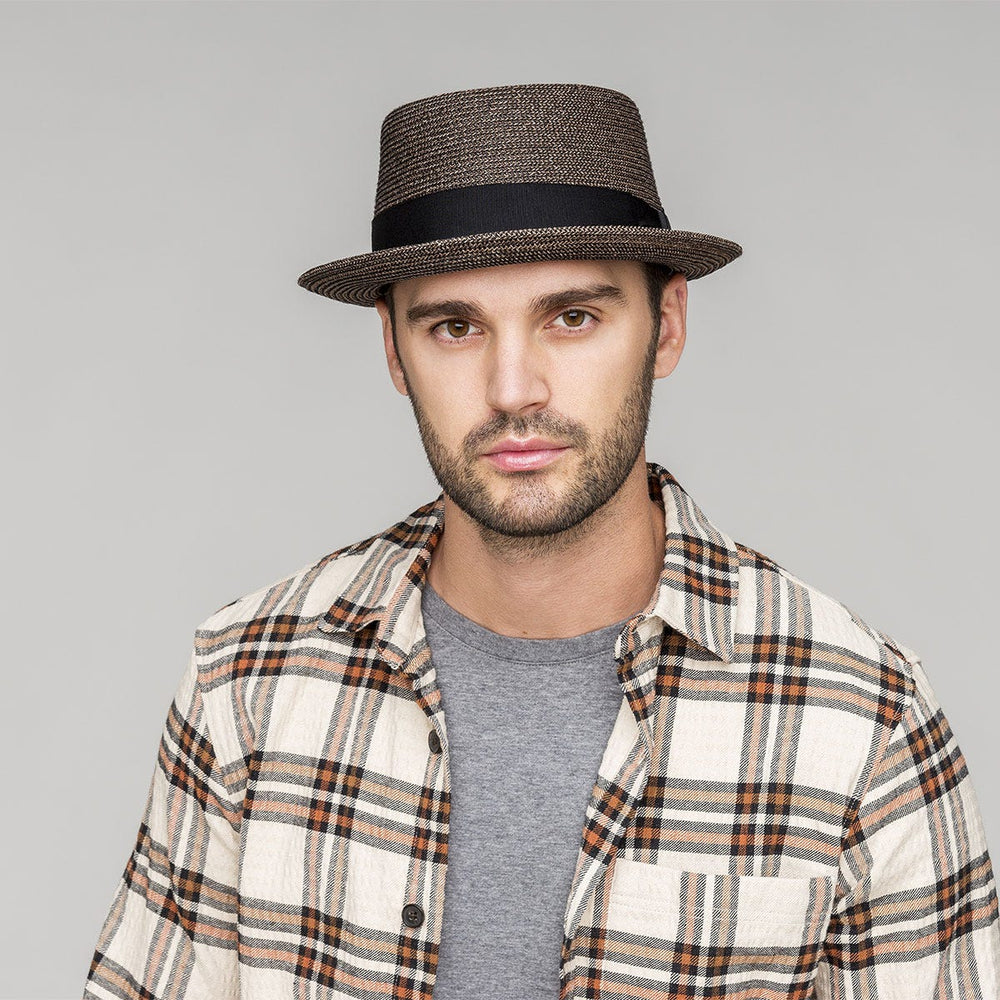 WAITS PORK PIE BAILEY MIDNIGHT BROWN - Hut - online.at