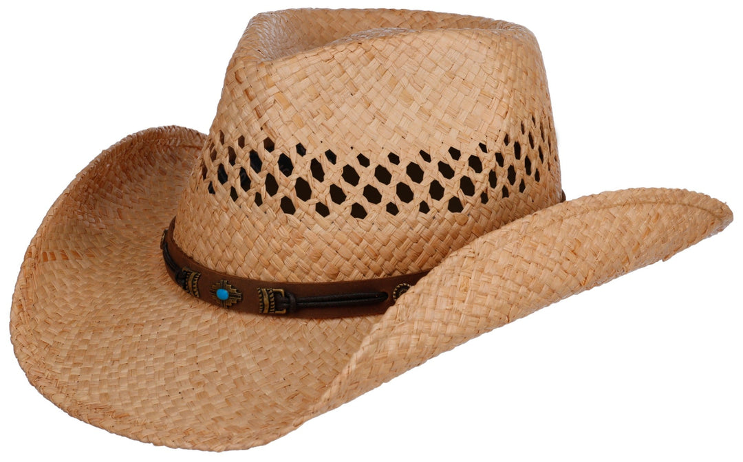 Western Raffia Stetson Beige - Hut - online.at