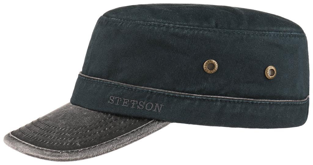 ARMY CAP COTTON STETSON BLAU Art 7491101 - Hut-online.at