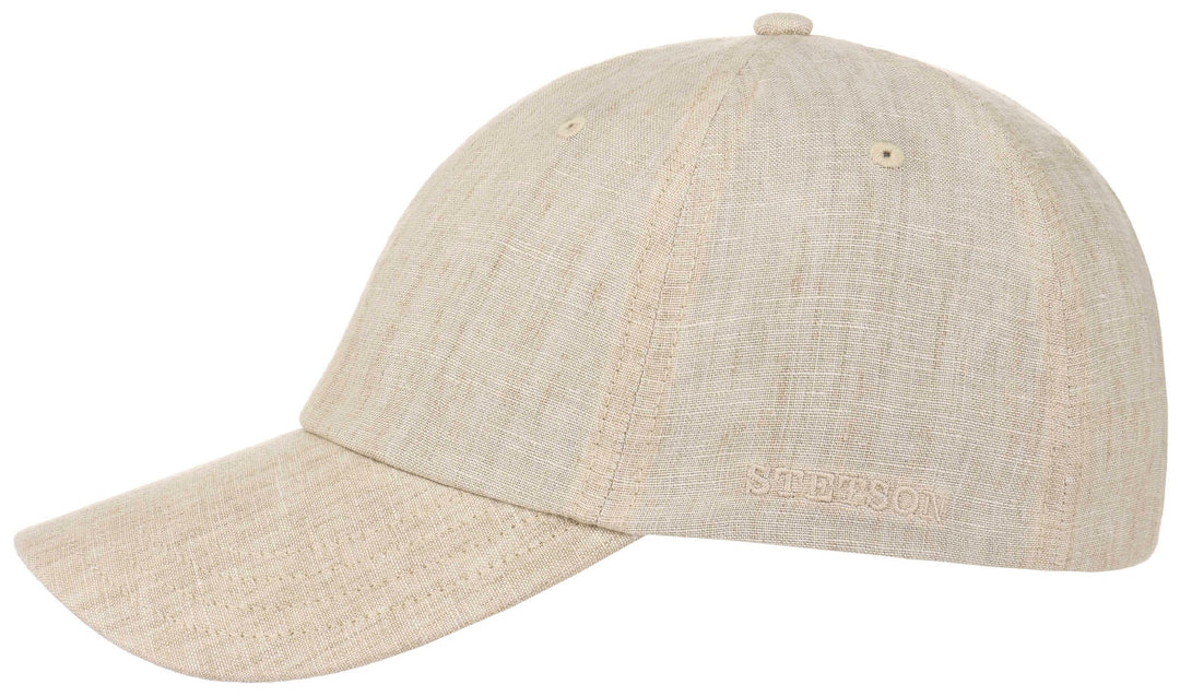 BASEBALL CAP LINEN STETSON NATUR - Hut-online.at