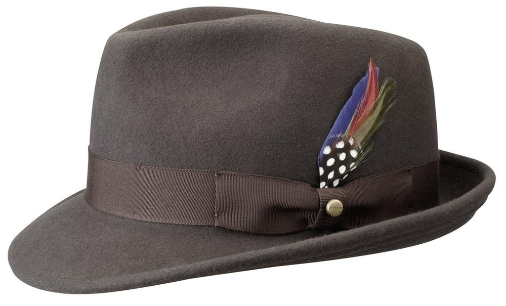 ELKADER WOOLFELT STETSON BRAUN - Hut-online.at