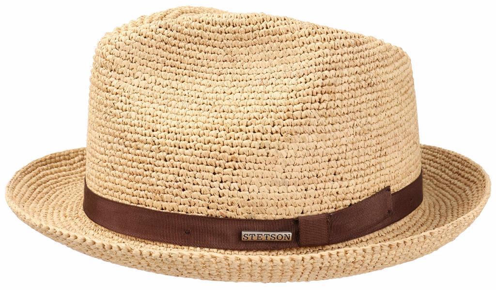 PLAYER RAFFIA CROCHET STETSON NATUR – Mauerer