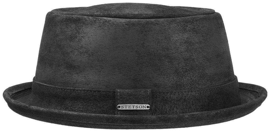 PORK PIE PIG SKIN STETSON SCHWARZ Art 1697101 - Hut-online.at